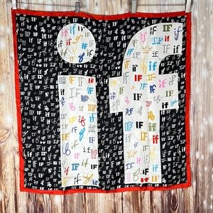 Metropolitan IF 100% Silk Snoopy Square Scarf
